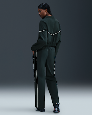 Nike Windrunner Women's High-Waisted Woven Open-Hem Trousers. Nike CA